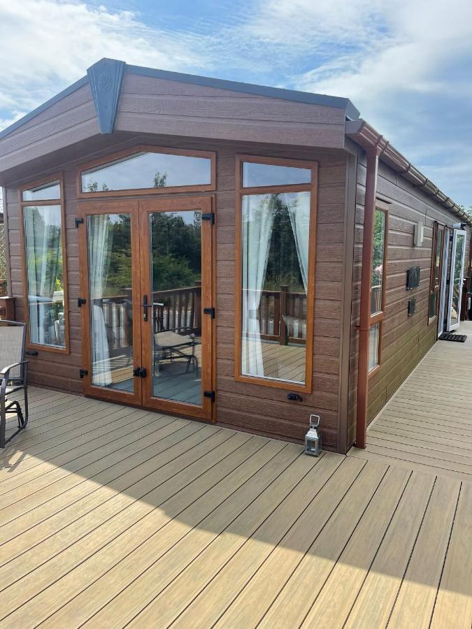 Fern Lodge With Hot Tub Stonham Aspall Exteriör bild